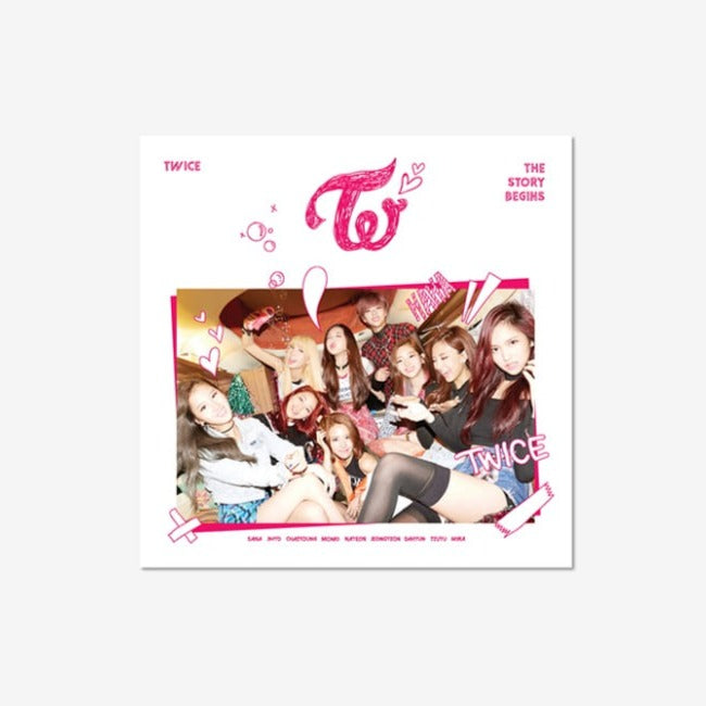 TWICE THE STORY BEGINS 1st Mini Album available on Koolseoul.com, your Korean Eshop from Seoul !