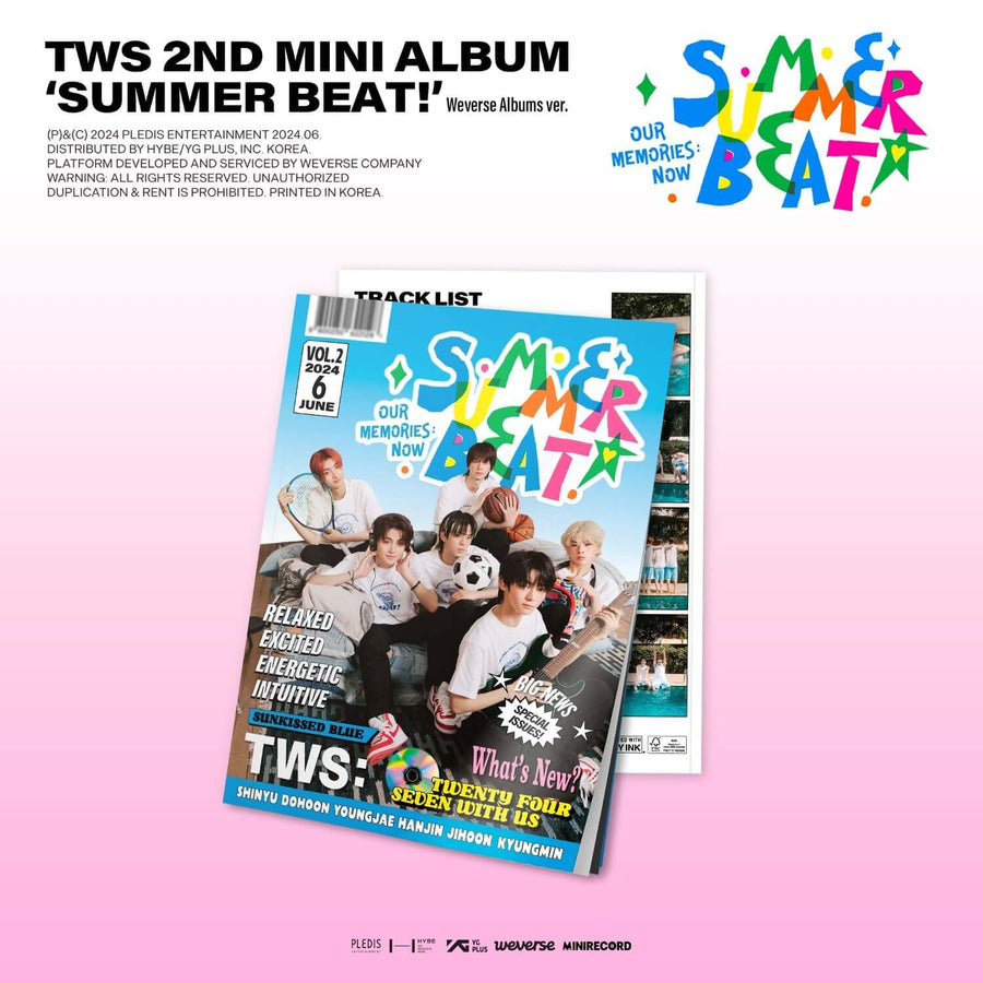 Tws - 2nd Mini Album [Summer Beat!] (Weverse Albums Ver.) - Kpop アルバム