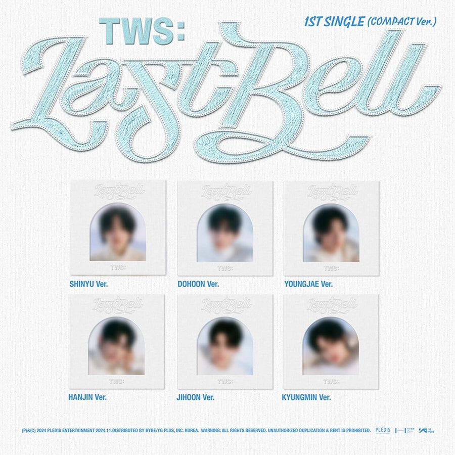 TWS - TWS 1st Single [Last Bell] (Compact Ver.) (全6種よりランダム1種) - Kpopアルバム