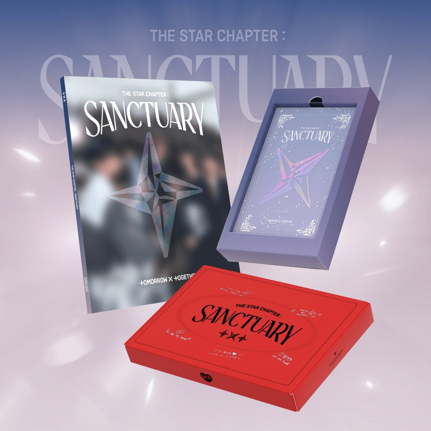 TXT - [ : SANCTUARY] (KNIGHT / SAVIOR / LOVER Ver.) (Set of  | Kool Seoul - Buy Kpop Albums Online
