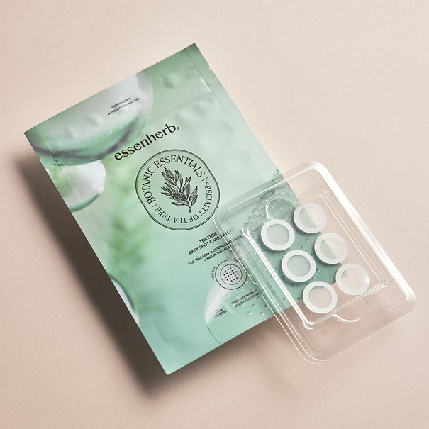 ESSENHERB Tea Tree Easy Spot Care Patch 6p available on Koolseoul.com, your Korean Eshop from Seoul !