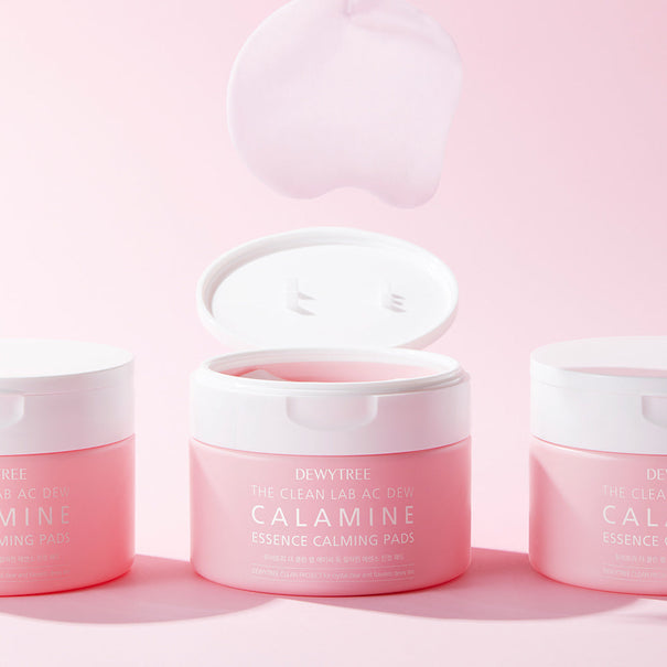 DEWYTREE The Clean Lab AC Dew Calamine Essence Calming Pads x60 available on Koolseoul.com, your Korean Eshop from Seoul !