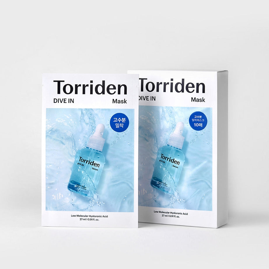 TORRIDEN Dive in Mask Sheet on sales on our Website !