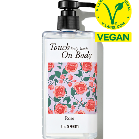 THE SAEM  Touch On Body Rose Body Wash 300ml