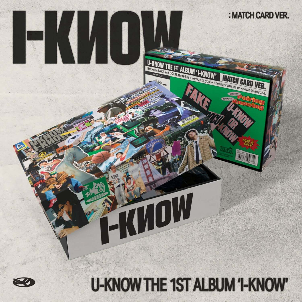 U-KNOW YUNHO - 1st Album [I-KNOW] (Match Card Ver.)(Smart Al | Kool Seoul - Buy Kpop Albums Online