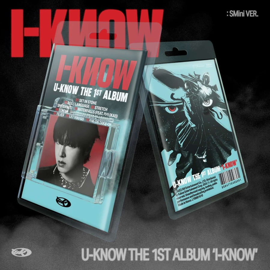 U-Know Yunho - 1stアルバム [I-Know] (Smini Ver.)(Smart Album) - Kpopアルバム