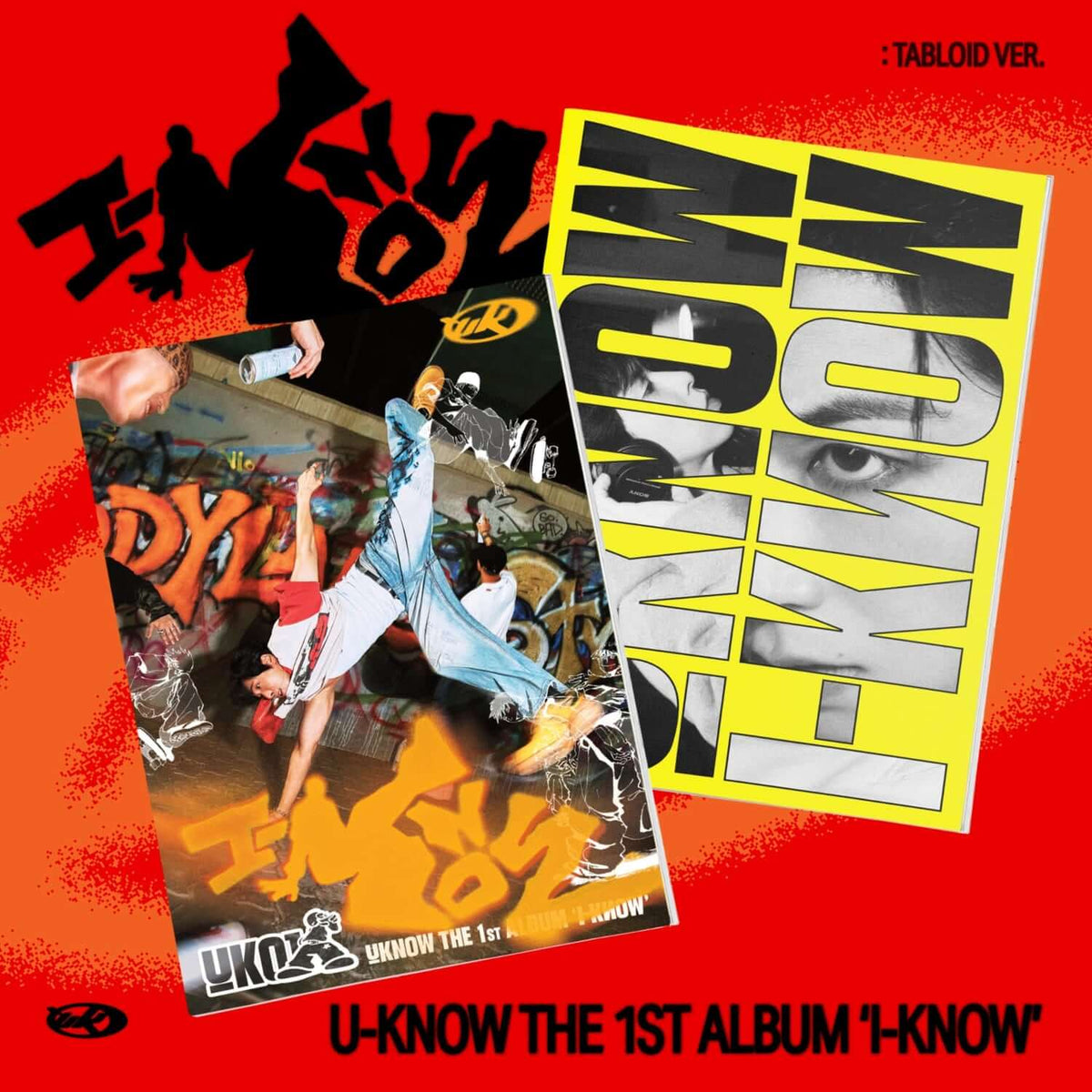 U-KNOW YUNHO - 1st Album [I-KNOW] (Tabloid Ver.) (Random 1 o | Kool Seoul - Buy Kpop Albums Online