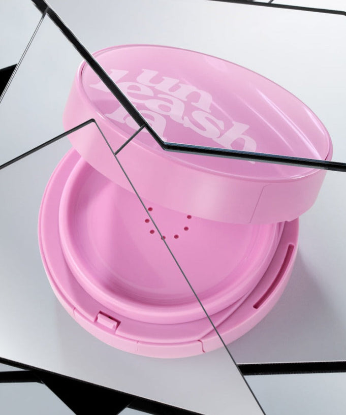 UNLEASHIA Don't Touch Glass Pink Cushion | Kool Seoul