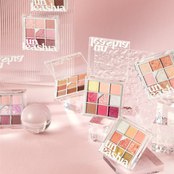 UNLEASHIA Glitterpedia Eye Palettes (#01 To #07) available on Koolseoul.com, your Korean Eshop from Seoul !