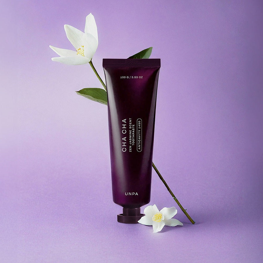 UNPA Cha Cha Zen Jasmine Scent 1450 High Fluoride Toothpaste 100g