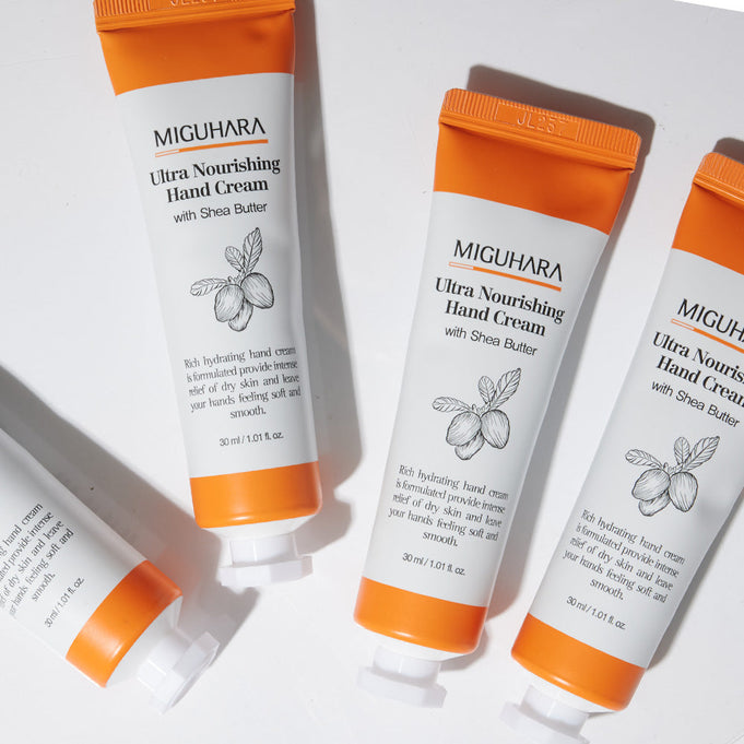 MIGUHARA Ultra Nourishing Hand Cream Shea Butter 30ml | Kool Seoul