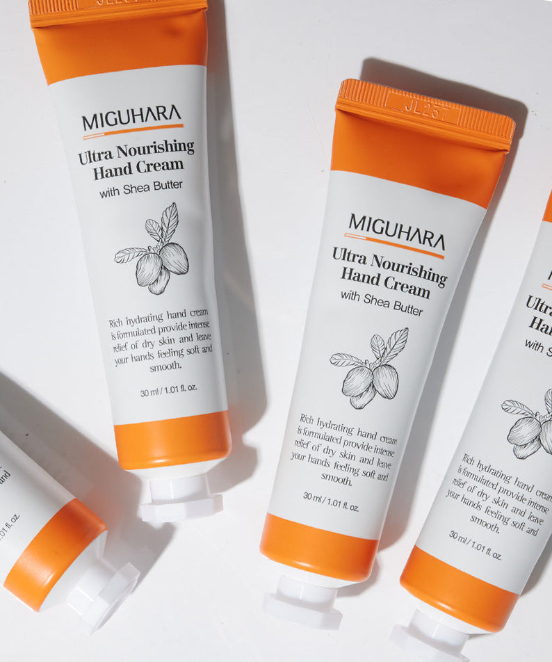 MIGUHARA Ultra Nourishing Hand Cream Shea Butter 30ml | Kool Seoul