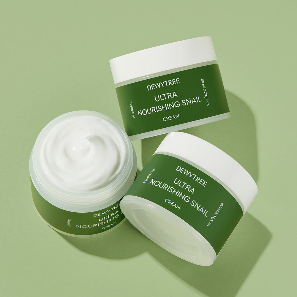 DEWYTREE Ultra Nourishing Snail Cream 80ml | Kool Seoul