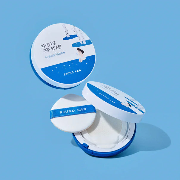 ROUND LAB Birch Juice Sun Cushion 15g available on Koolseoul.com, your Korean Eshop from Seoul !