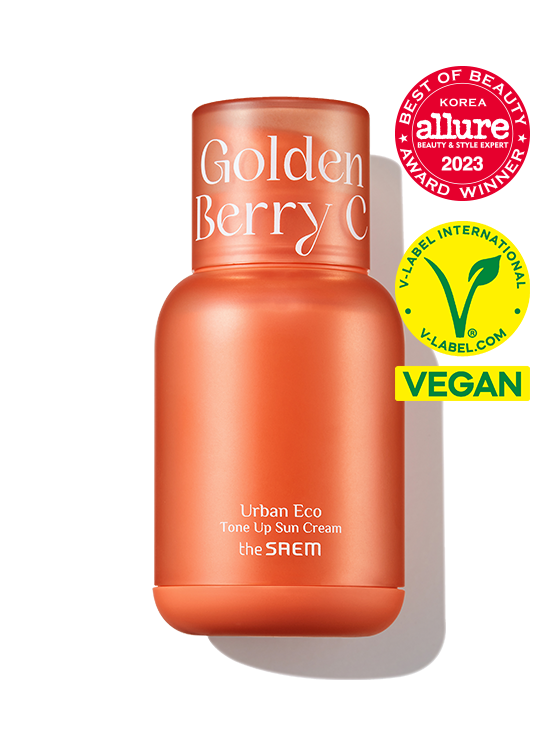 THE SAEM Urban Eco Golden Berry C Tone Up Sun Cream 50ml | Kool Seoul