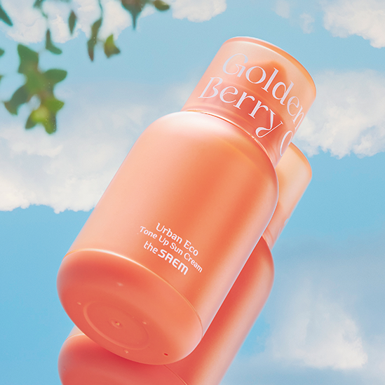 THE SAEM Urban Eco Golden Berry C Tone Up Sun Cream 50ml available on Koolseoul.com, your Korean Eshop from Seoul !