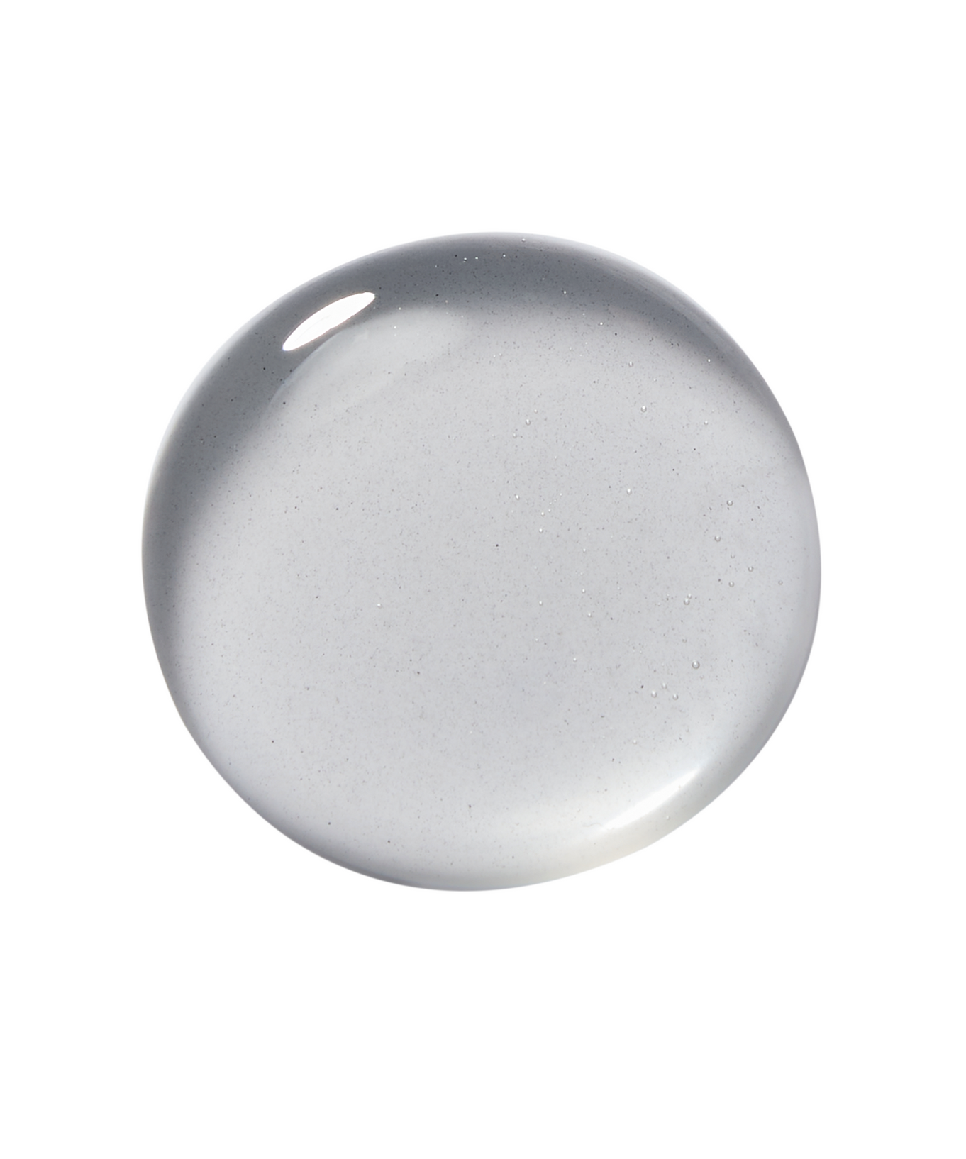 Drop of VIDIVICI Clear Pore Control Deep Cleansing Oil 300ml on white background showing texture and clarity.