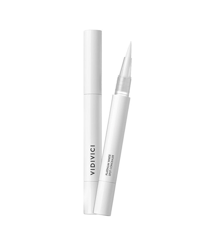 VIDIVICI Platinum White Spot Concealer in sleek white packaging