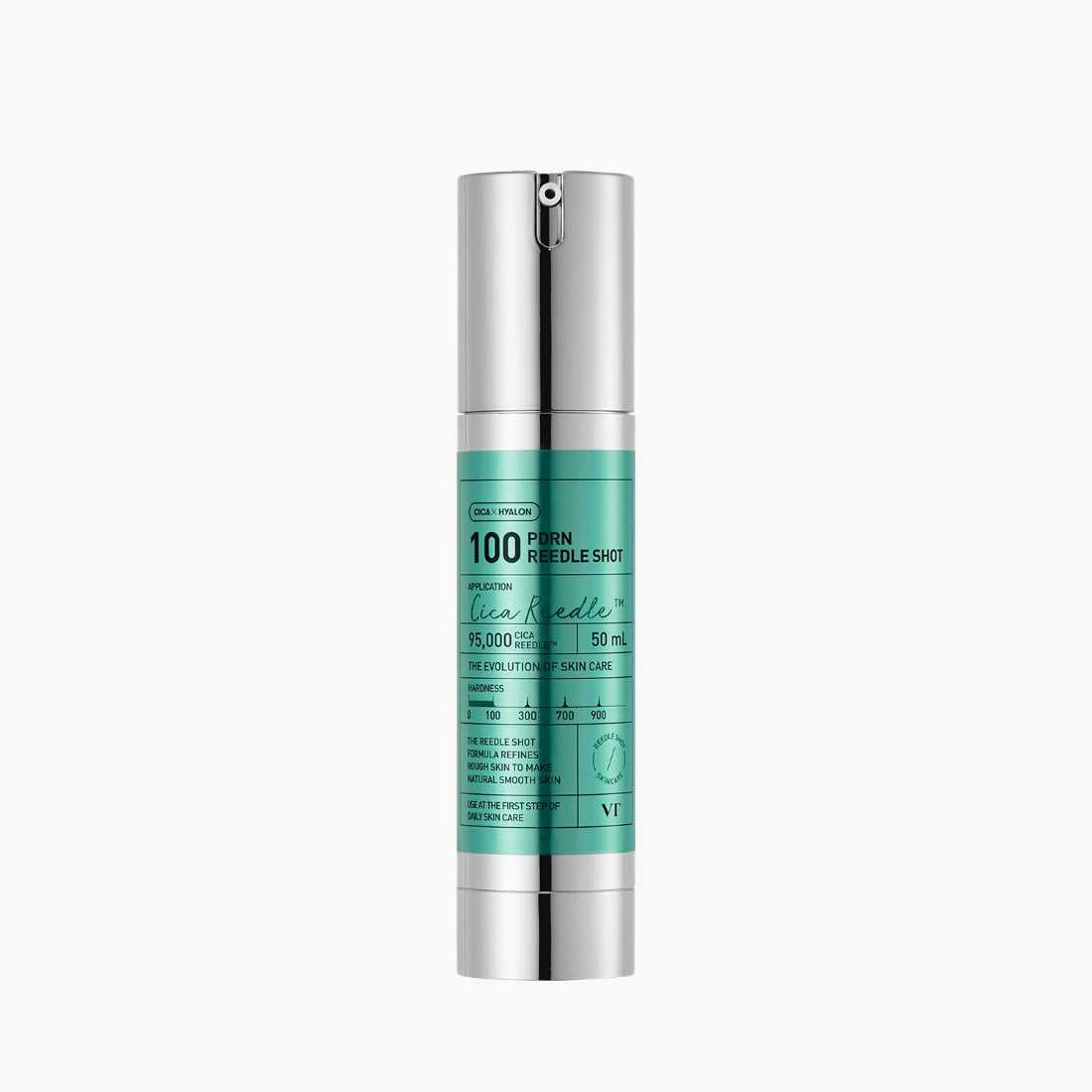 VT COSMETICS PDRN Reedle Shot® skincare product bottle on a white background.