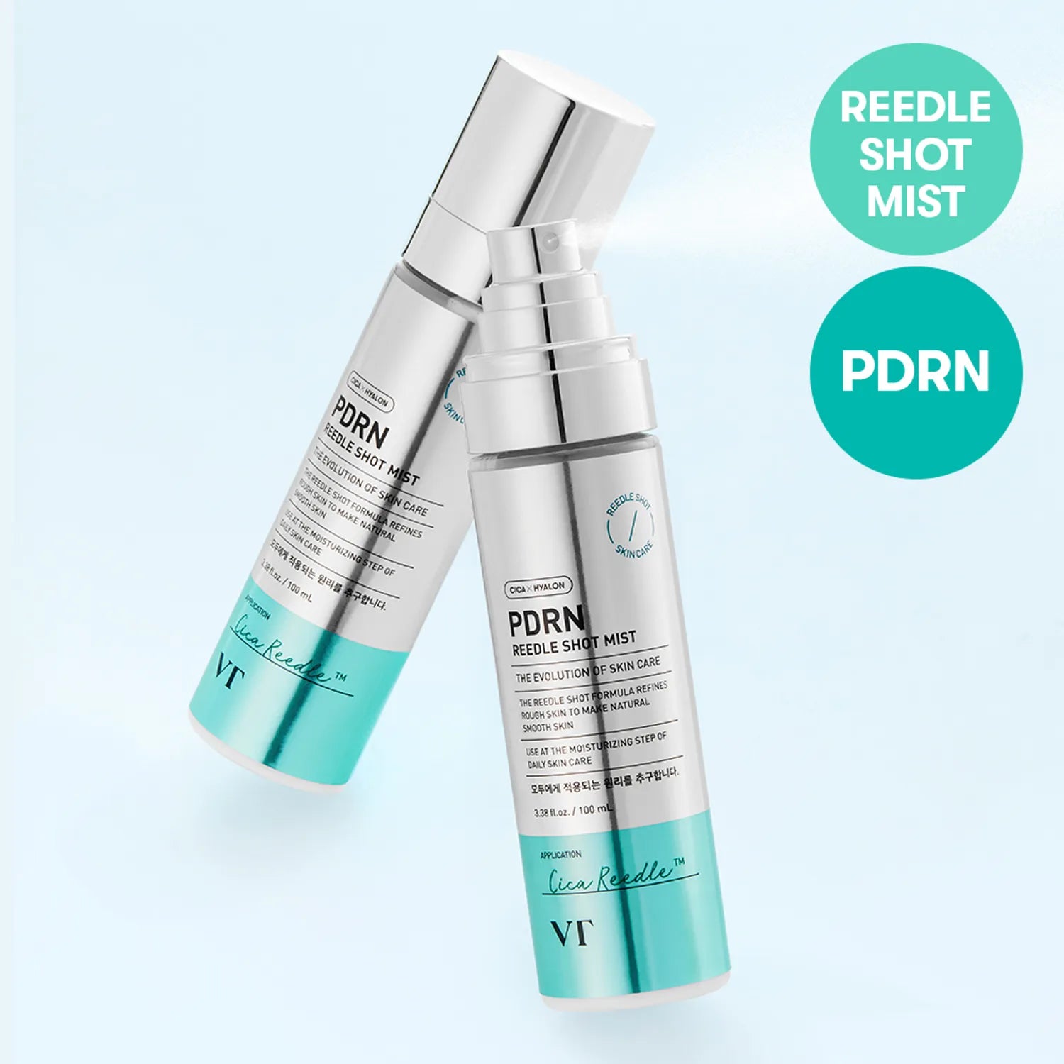 Vt Cosmetics  Pdrn Riddle Shot Mist 100ml