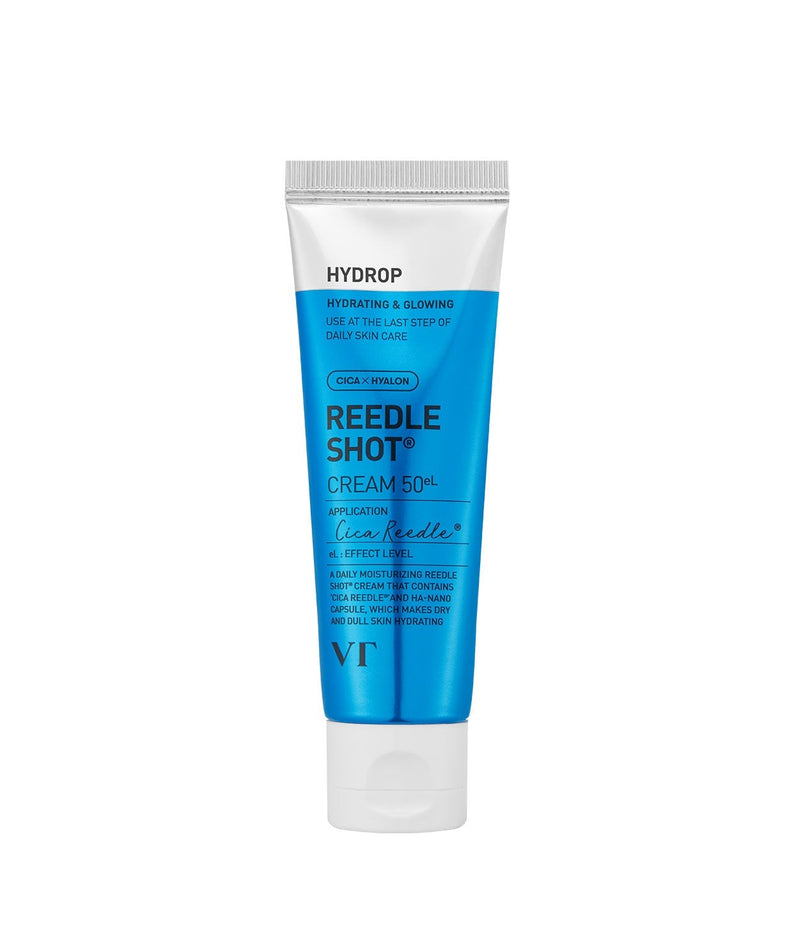 VT COSMETIC Hydro Riddleshot Cream 50g in a blue and white tube