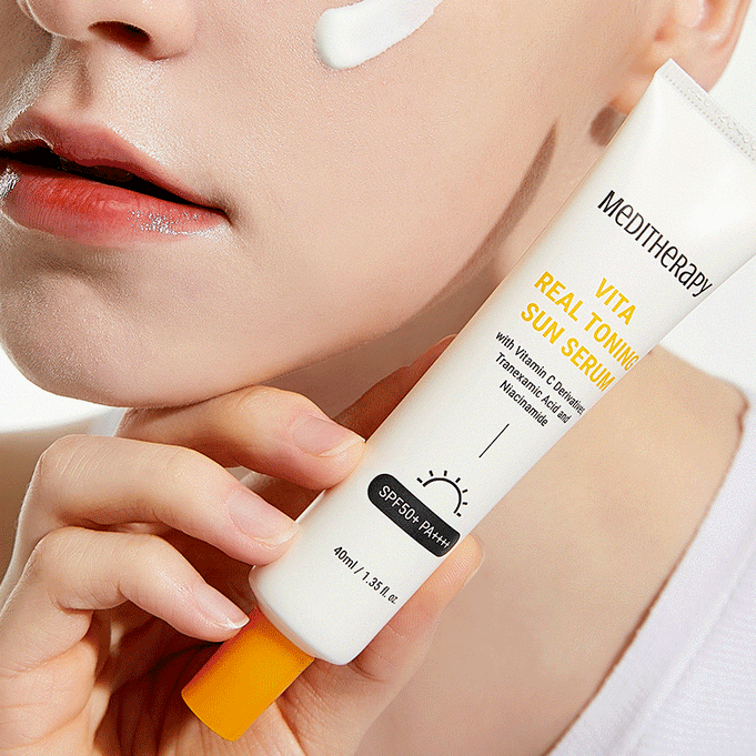 MEDITHERAPY Vita Real Toning Sun Serum 40ml | Kool Seoul