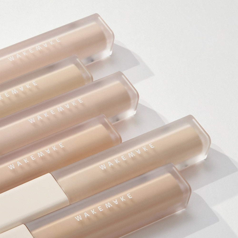 WAKEMAKE Defining Cover Concealer tubes in multiple shades