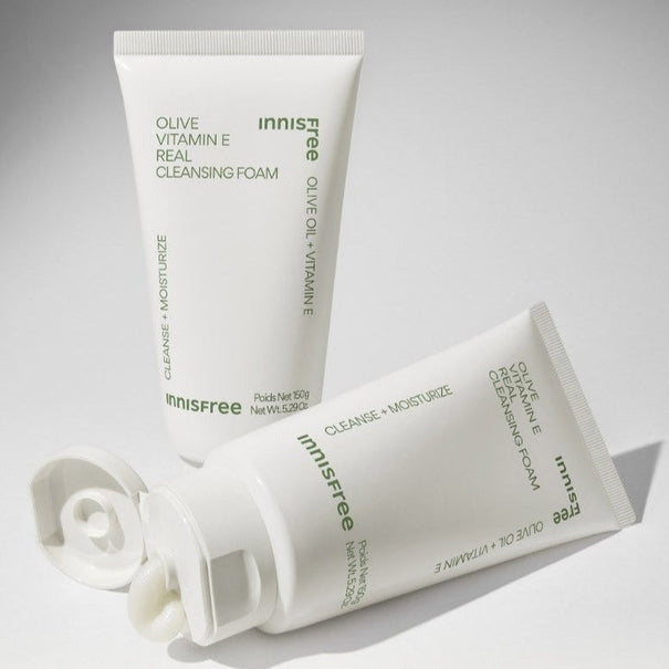 INNISFREE Olive Vitamin E Real Cleansing Foam 150ml available on Koolseoul.com, your Korean Eshop from Seoul !