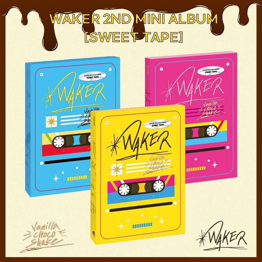 Waker - 2nd Album [Sweet Tape] (ランダム) - Kpop アルバム