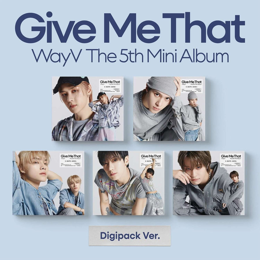 WayV - 5th Album [Give Me That] (Digipack Ver.) (Random) - Kpop アルバム