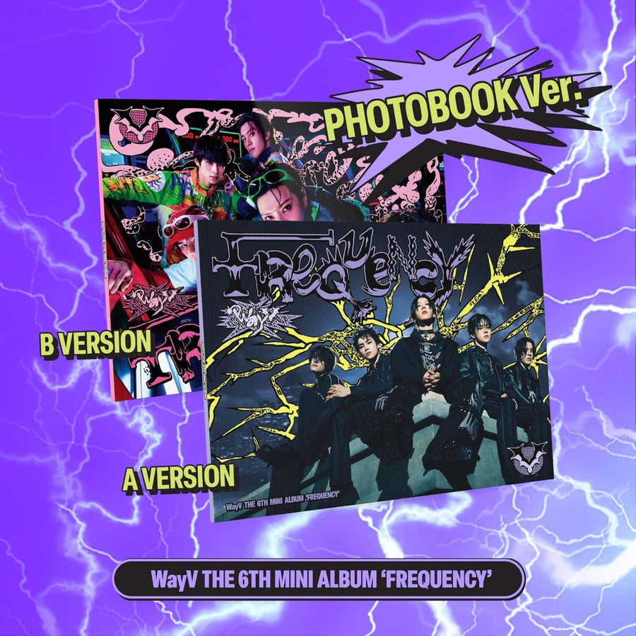 Wayv - 6th Album [Frequency] (Photo Book Ver.) (全2種よりランダム1種) - Kpopアルバム