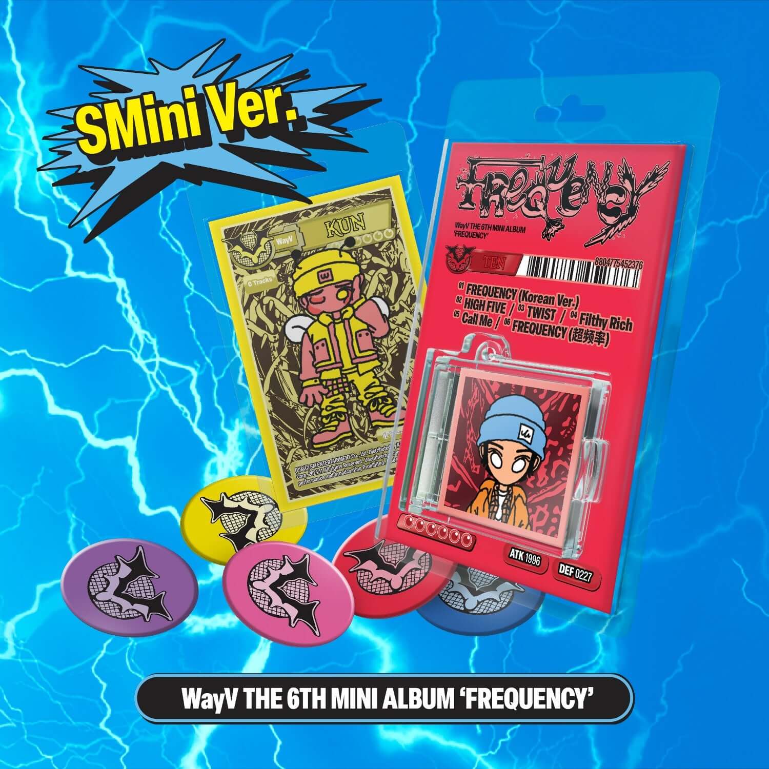 WAYV - 6th Album [FREQUENCY] (SMini Ver.) (Random 1 of 5) -  | Kool Seoul - Buy Kpop Albums Online