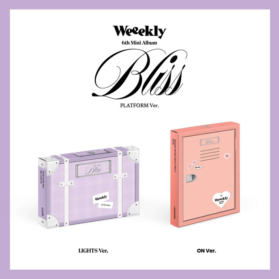 Weeekly - 6th Mini Album [Bliss] (Platform Ver.) (ランダム) - Kpop アルバム