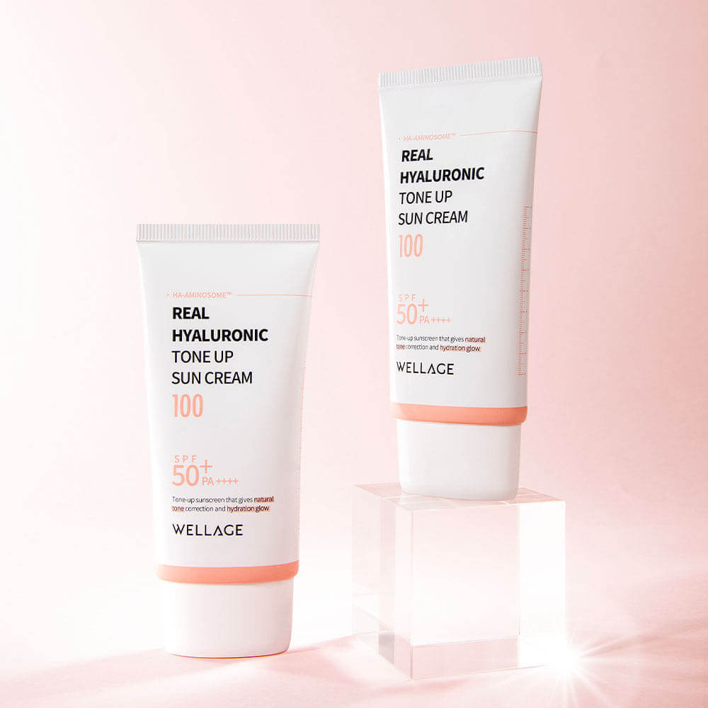Wellage  Real Hyaluronic Tone-Up Sunscreen 50ml