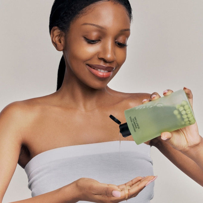 WHAMISA Organic Pea Fermented Shampoo For Scalp Care 450ml