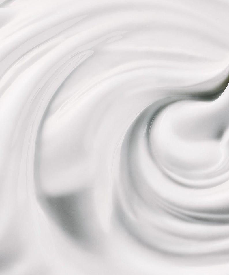 Whamisa Organic Pear Blossom Fermented Sunscreen 50ml creamy texture close-up