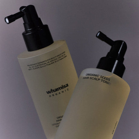 WHAMISA Organic Seeds Hair Scalp Tonic 165ml available on Koolseoul.com, your Korean Eshop from Seoul !