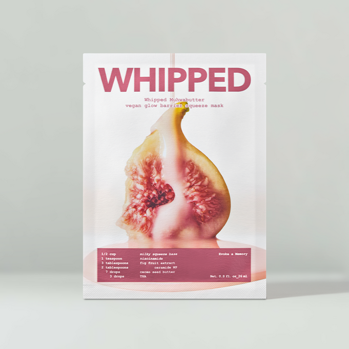 WHIPPED Butter Vegan Glow Barrier Squeeze Mask 1ea