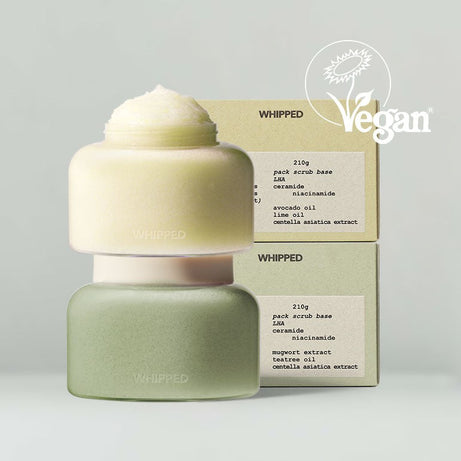 WHIPPED Vegan Pack Scrub 210g available on Koolseoul.com, your Korean Eshop from Seoul !