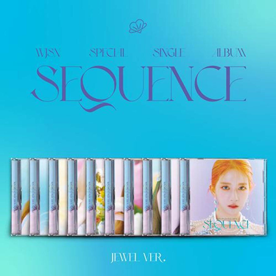 Wjsn - [Sequence] (Jewel Ver.)(限定盤)(10種のうちランダム1種) - Kpop アルバム