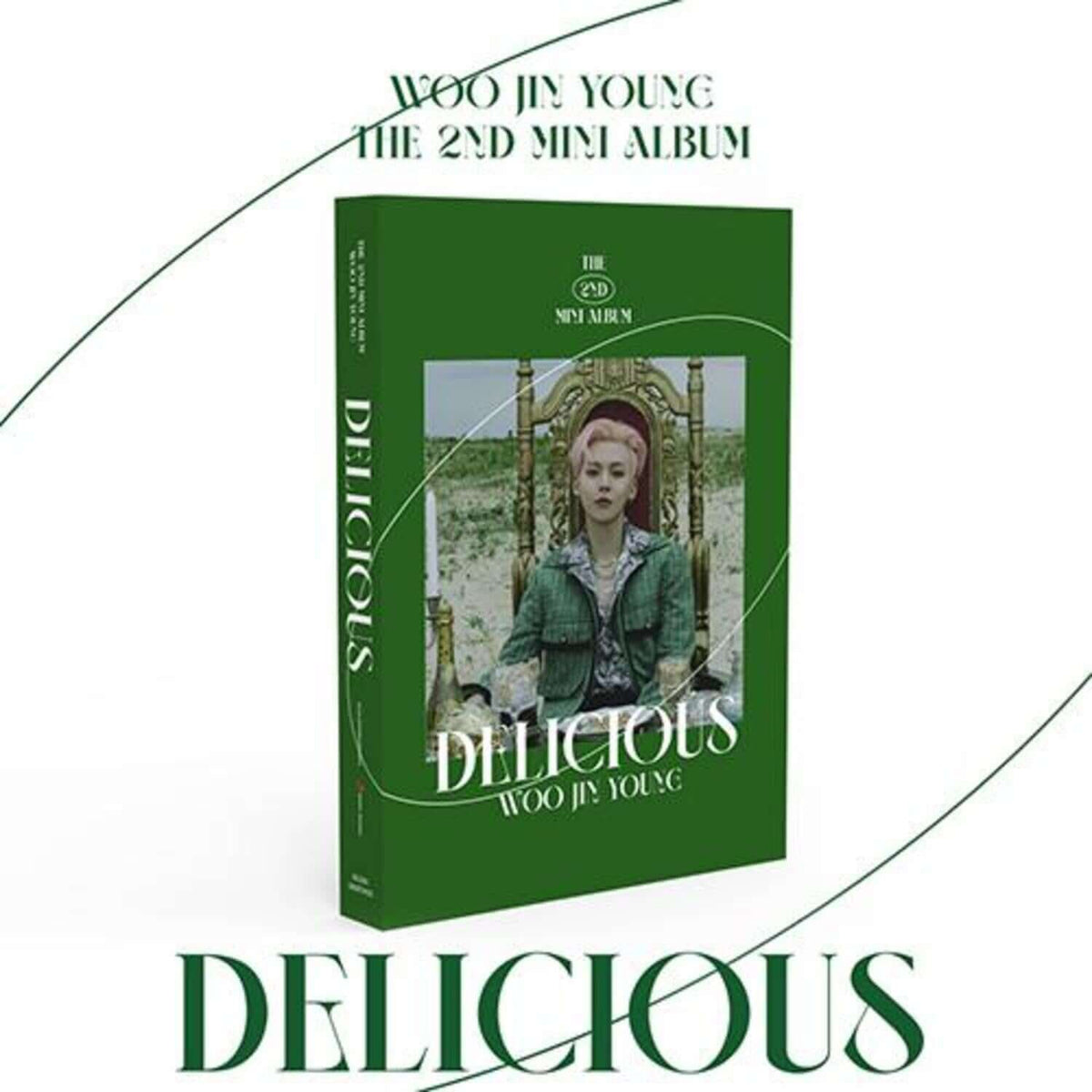 WOO JIN YOUNG - [DELICIOUS](2nd ) - Kpop Album | Kool Seoul - Buy Kpop Albums Online