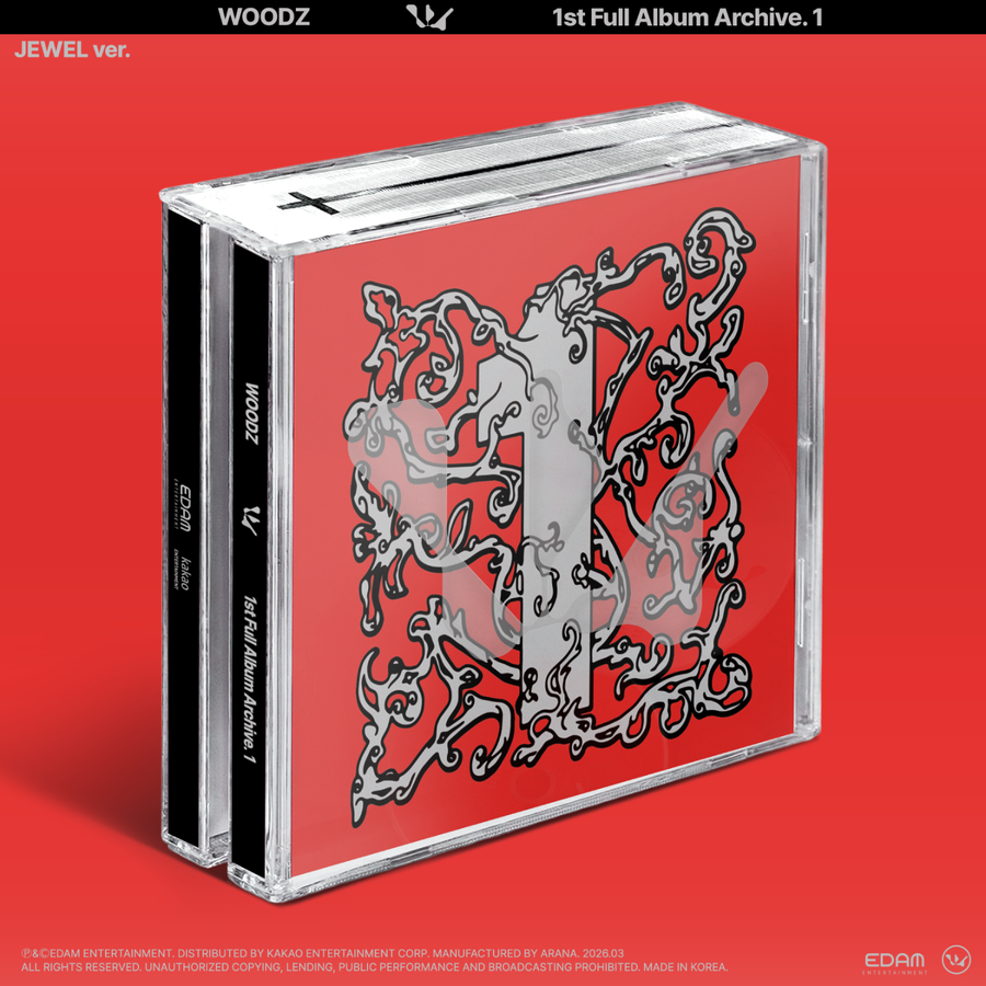 Woodz - 1stフルアルバム [Archive. 1] (ジュエルVer.) - Kpopアルバム