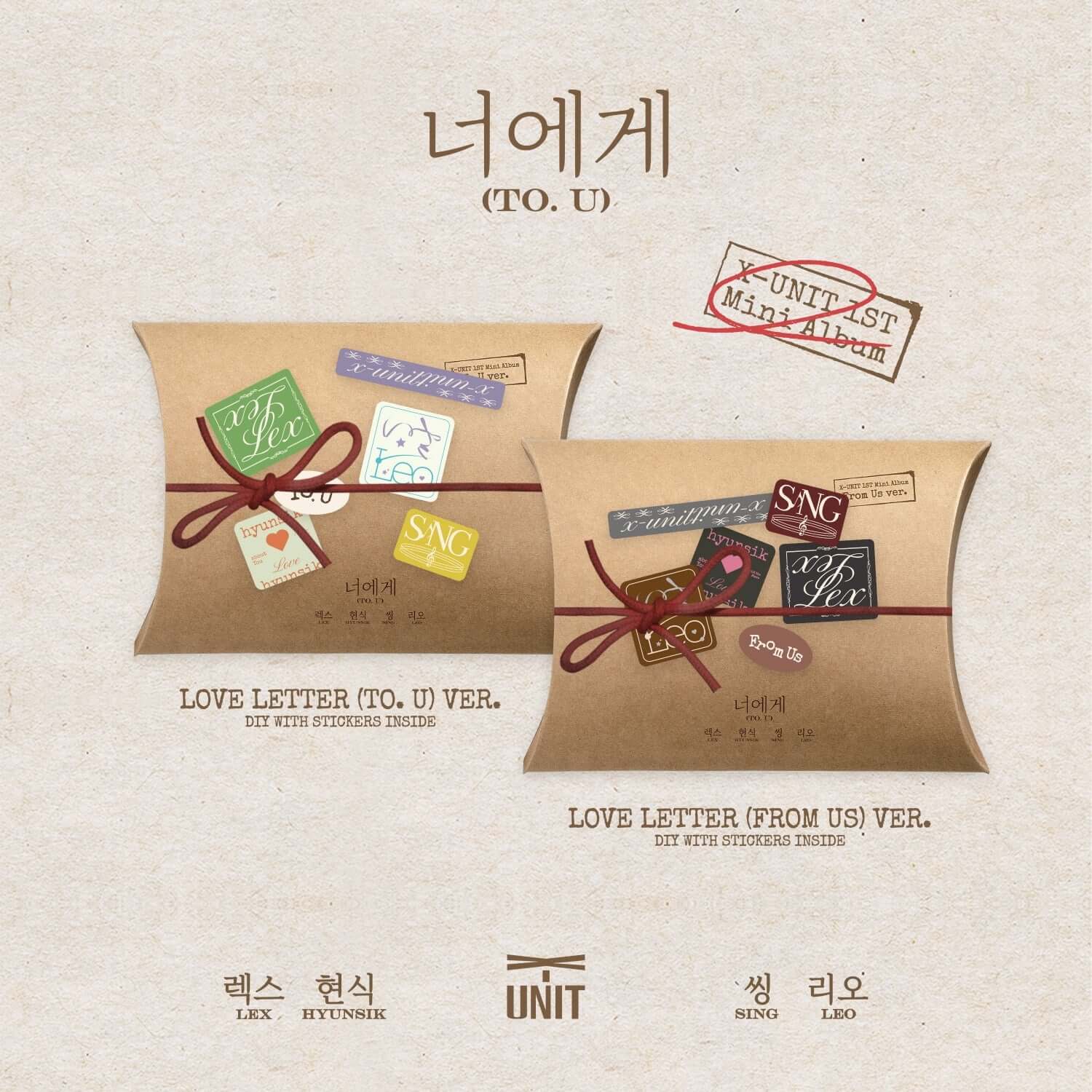 X-UNIT - [To.U] - Kpop Album | Kool Seoul - Buy Kpop Albums Online