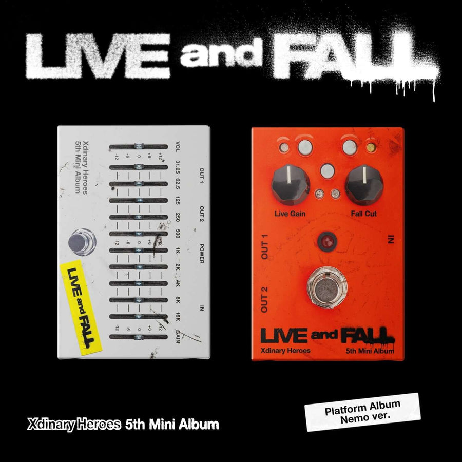 Xdinary Heroes - 5th Album [Live And Fall] (Platform Album Nemo Ver.) (2枚セット) - Kpop アルバム