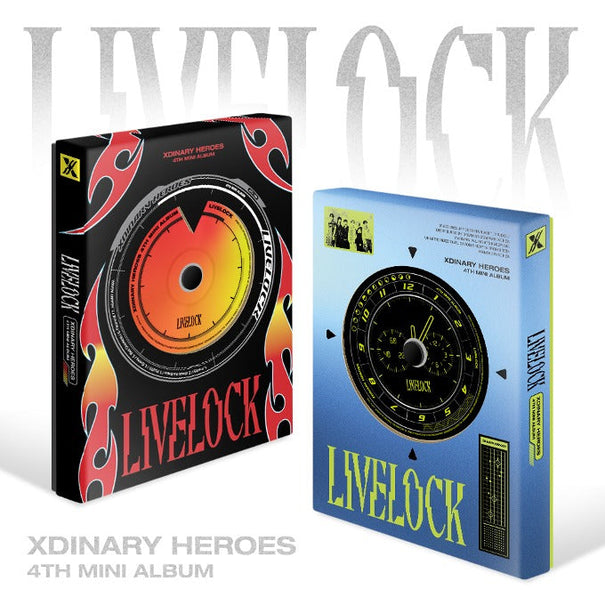 XDINARY HEROES 4th Mini Album Livelock (Random Ver.) available on Koolseoul.com, your Korean Eshop from Seoul !