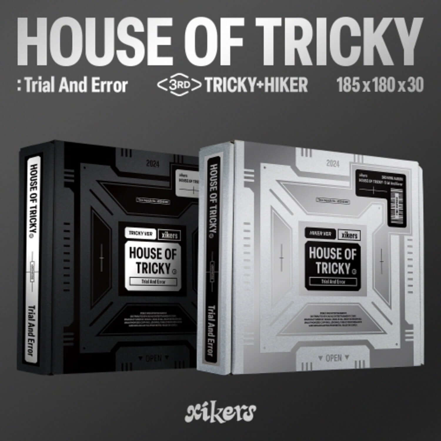 XIKERS - 3RD MINI ALBUM [HOUSE OF TRICKY : Trial And Error]  | Kool Seoul - Buy Kpop Albums Online