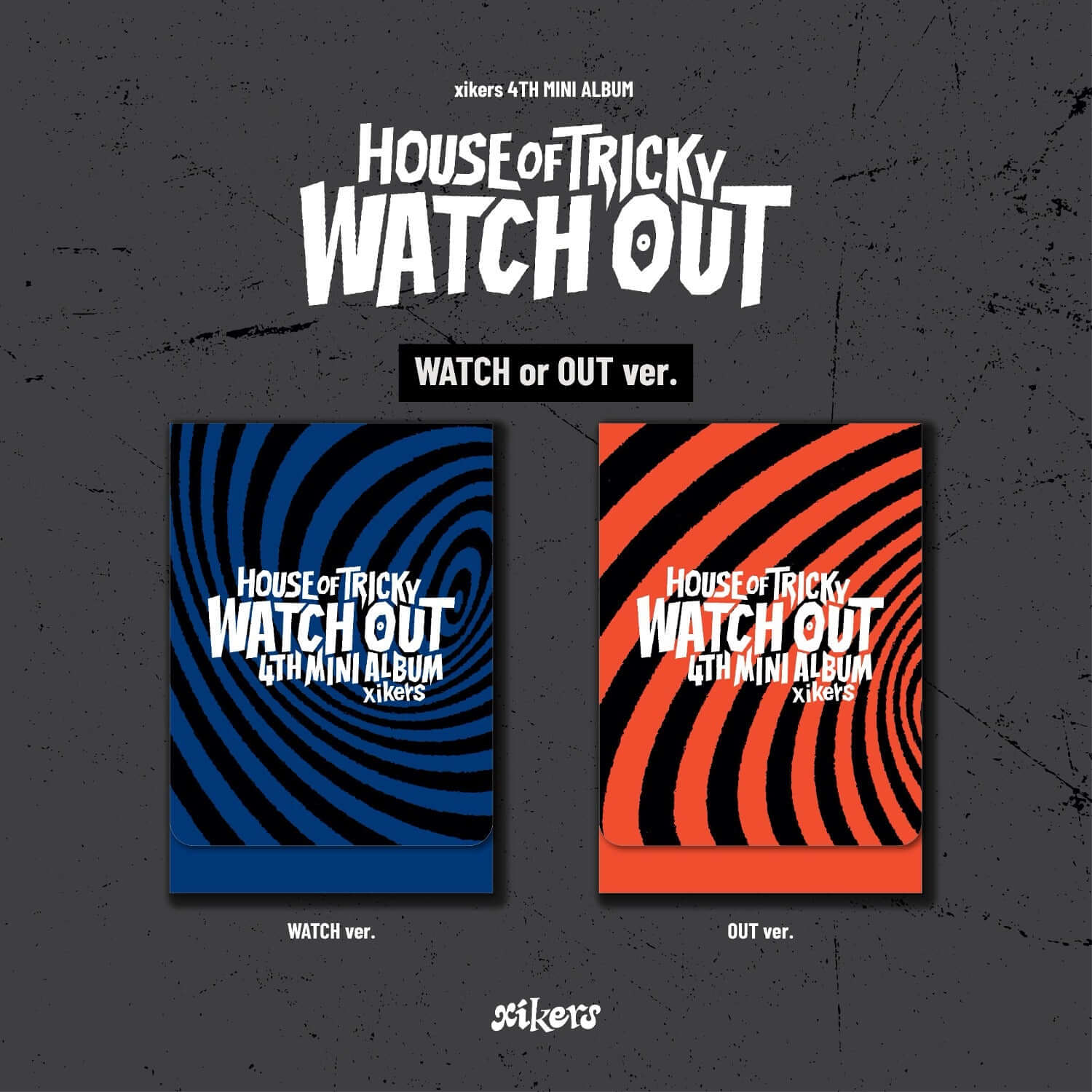 XIKERS - 4TH MINI ALBUM [HOUSE OF TRICKY : WATCH OUT] (WATCH | Kool Seoul - Buy Kpop Albums Online