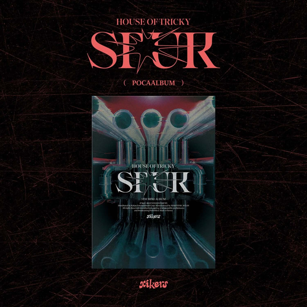 XIKERS - 5TH MINI ALBUM [HOUSE OF TRICKY : SPUR] (POCAALBUM) | Kool Seoul - Buy Kpop Albums Online