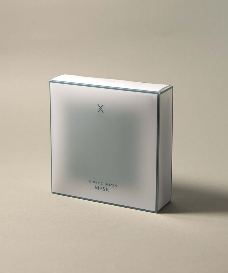 XOUL Extreme Frozen Mask 10g package on a neutral background.