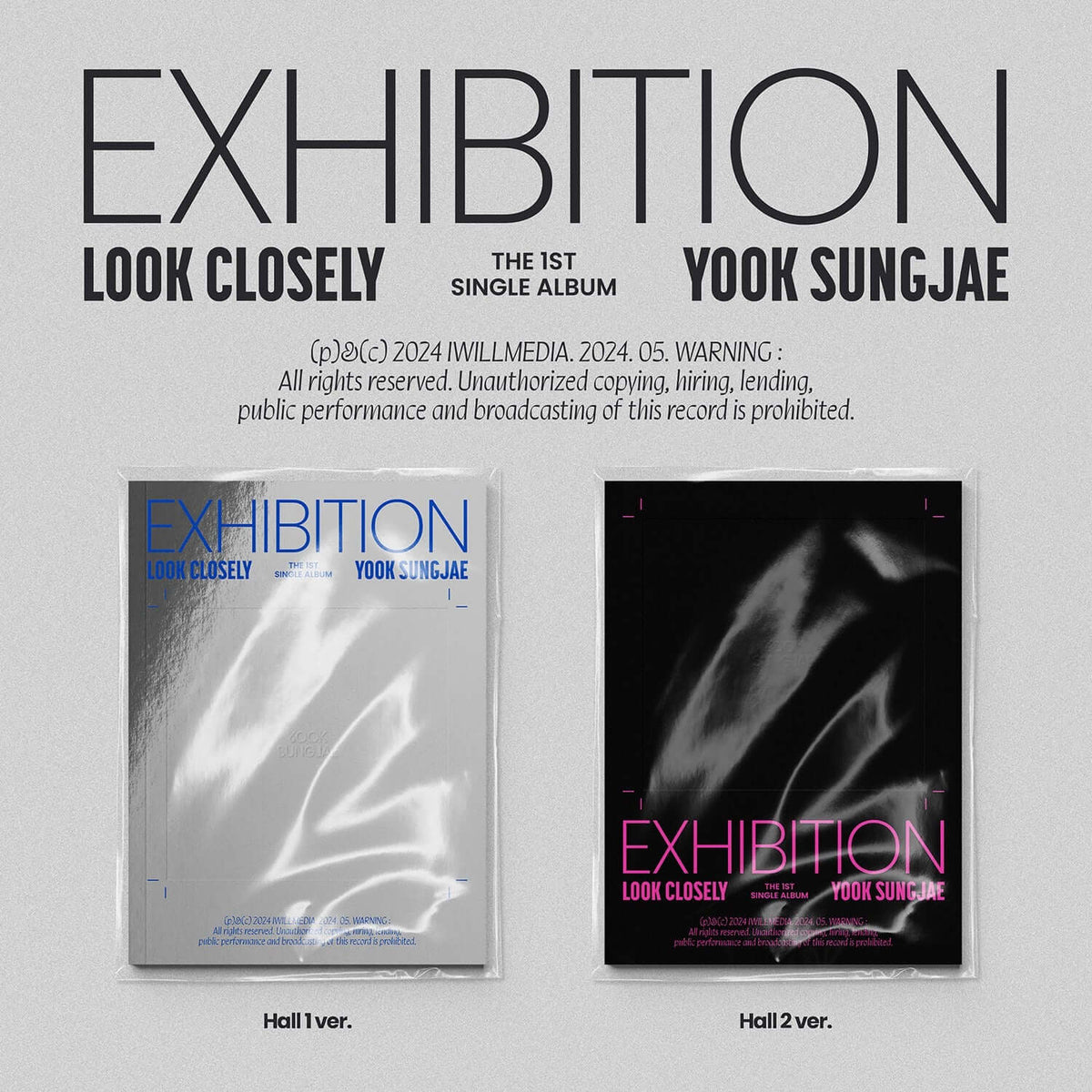 YOOK SUNGJAE - EXHIBITION : Look Closely (Random) - Kpop Alb | Kool Seoul - Buy Kpop Albums Online
